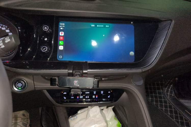 Used Buick Envision 2022 Encore S 652T Two-Wheel-Drive Luxury Model Audio And AC Panel
