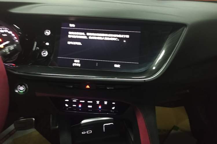 Used Buick Envision 2022 Encore S GS 4x4 Sport Edition Audio And AC Panel