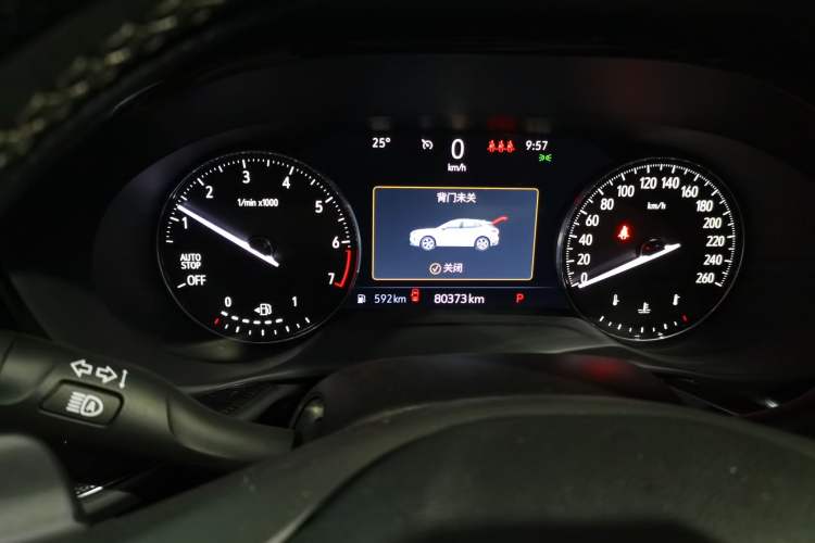 Used Buick Envision 2022 Encore Plus 552T Five-Seat Luxury Model Instrument Cluster