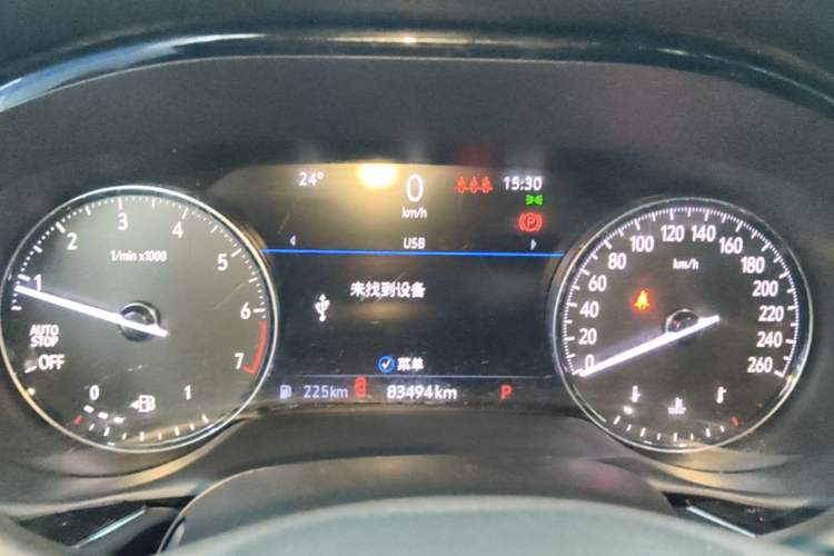 Used Buick Envision 2022 Encore Plus 652T Five-Seat Luxury Model Instrument Cluster