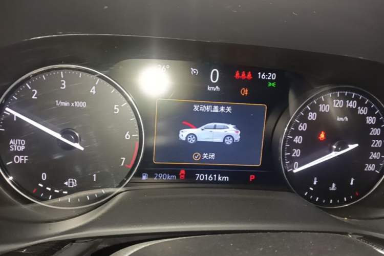Used Buick Envision 2022 Encore Plus 552T Five-Seat Luxury Model Instrument Cluster