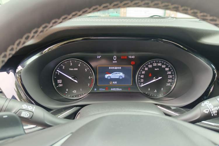 Used Buick Envision 2022 Encore Plus 652T Five-Seat Luxury Model Instrument Cluster