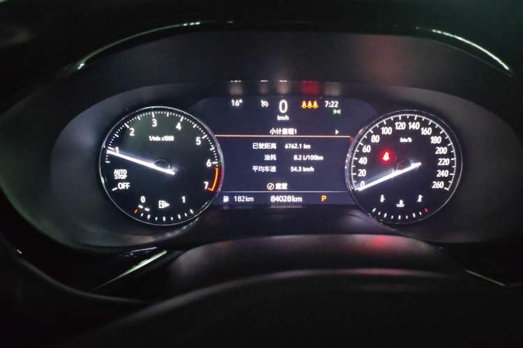Used Buick Envision 2022 Encore S GS Two-Wheel Drive Smart & Sporty Model Instrument Cluster