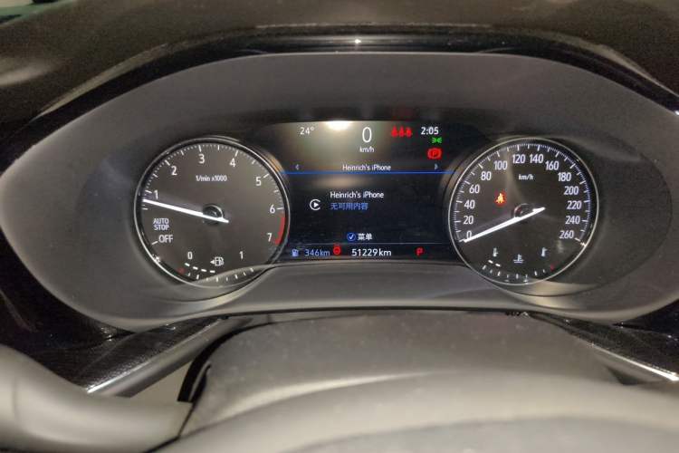 Used Buick Envision 2022 Encore S 652T Two-Wheel-Drive Luxury Model Instrument Cluster