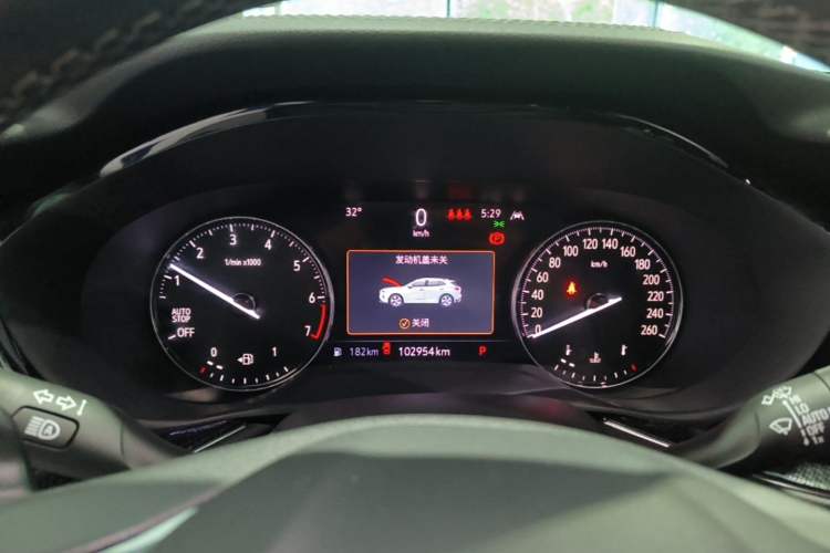 Used Buick Envision 2022 Encore Plus 652T Five-Seat Luxury Model Instrument Cluster