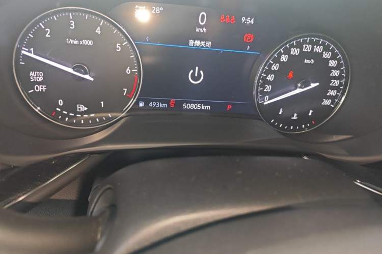 Used Buick Envision 2022 Encore S GS 4x4 Sport Edition Odometer Close Up