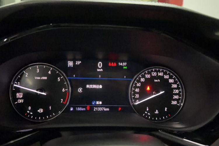 Used Buick Envision 2022 Encore Plus Avenir Aivia 7-Seater Edition Odometer Close Up