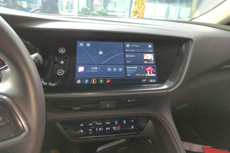 Used Buick Envision 2022 Encore S 652T Two-Wheel-Drive Luxury Model Audio And AC Panel