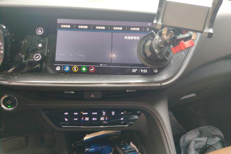 Used Buick Envision 2022 Facelift Encore S 552T Two-Wheel-Drive Luxury Model Audio And AC Panel