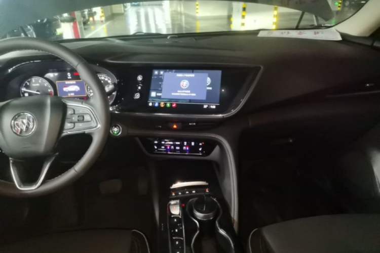Used Buick Envision 2022 Encore Plus 652T Five-Seat All-Wheel-Drive Luxury Model Audio And AC Panel