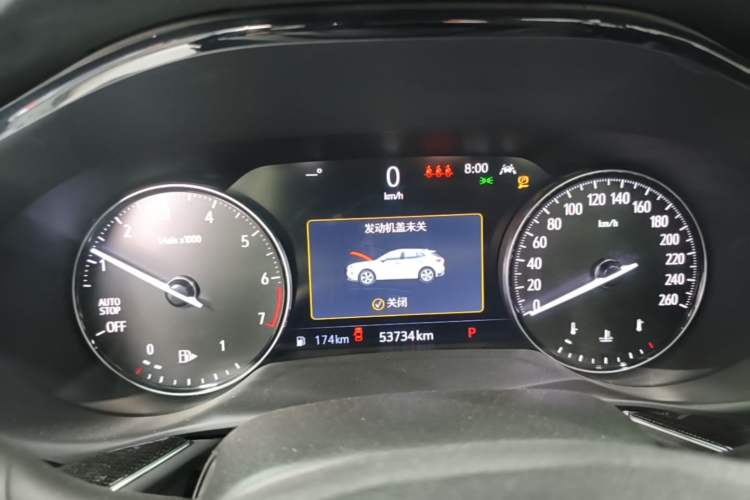 Used Buick Envision 2022 Encore S 552T Two-Wheel-Drive Luxury Model Instrument Cluster