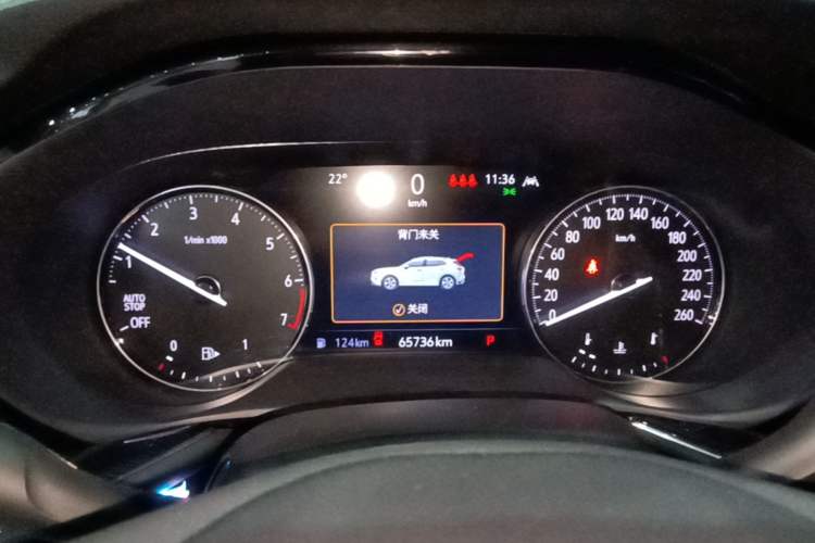 Used Buick Envision 2022 Encore S 552T Two-Wheel-Drive Luxury Model Instrument Cluster