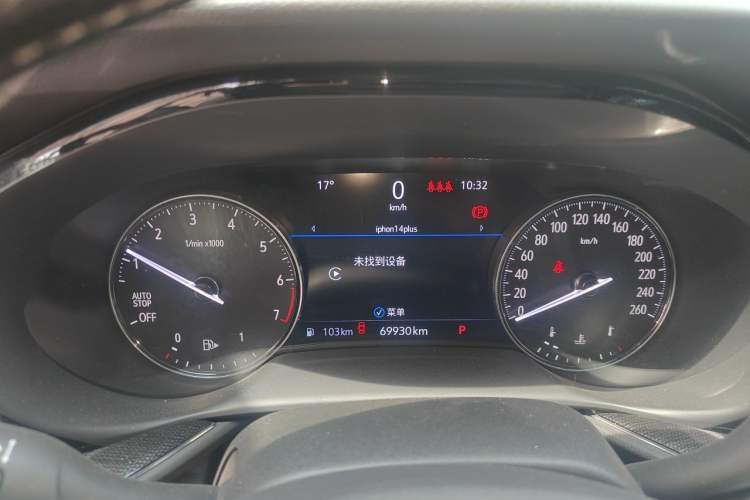 Used Buick Envision 2022 Facelift Encore S 552T Two-Wheel-Drive Luxury Model Instrument Cluster
