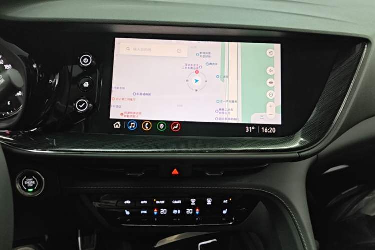 Used Buick Envision 2022 Encore S GS 4x4 Sport Edition Audio And AC Panel