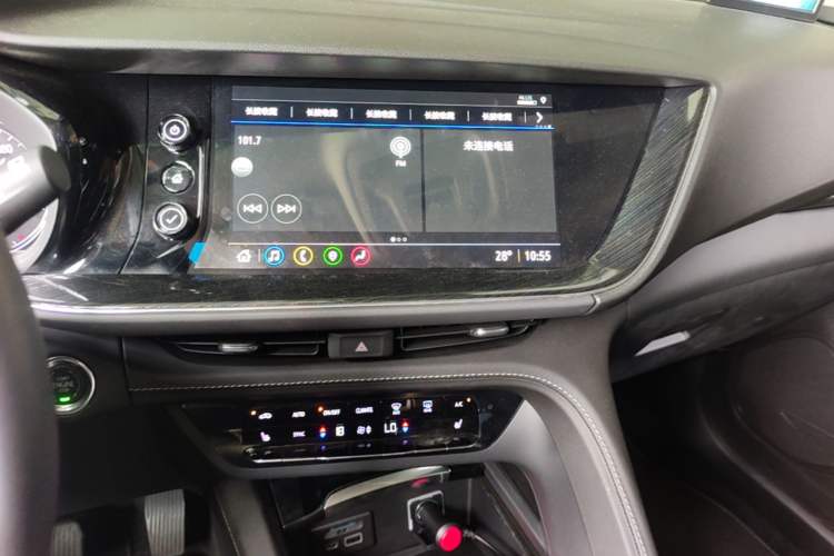 Used Buick Envision 2022 Encore S 552T Two-Wheel-Drive Luxury Model Audio And AC Panel