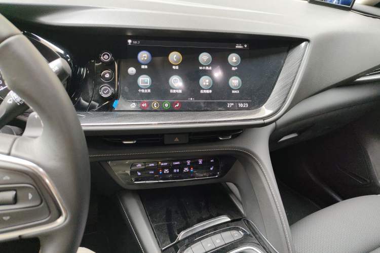 Used Buick Envision 2022 Encore S 552T Two-Wheel-Drive Luxury Model Audio And AC Panel