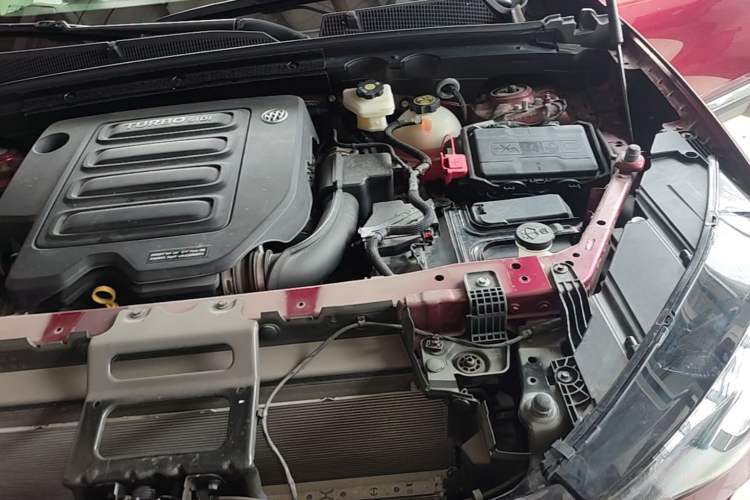 Used Buick Envision 2022 Encore S 552T Two-Wheel-Drive Luxury Model Engine Bay Left