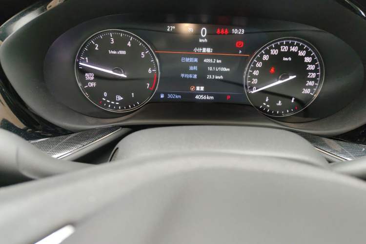 Used Buick Envision 2022 Encore S 552T Two-Wheel-Drive Luxury Model Odometer Close Up