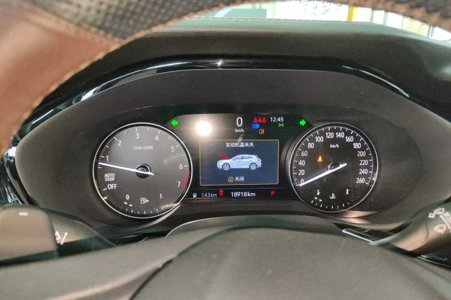 Used Buick Envision 2022 Encore S 552T Two-Wheel Drive Elite Model Instrument Cluster