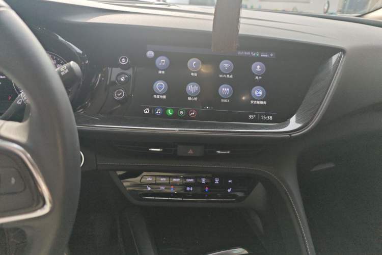 Used Buick Envision 2022 Encore S 552T Two-Wheel-Drive Luxury Model Audio And AC Panel