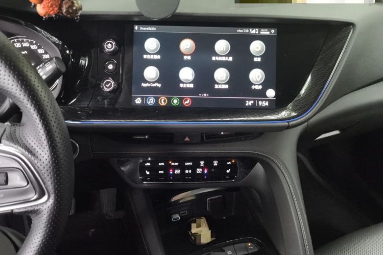Used Buick Envision 2022 Encore S 552T Two-Wheel-Drive Luxury Model Audio And AC Panel