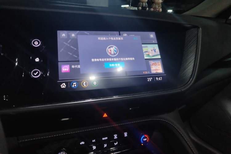 Used Buick Envision 2022 Encore S 552T Two-Wheel Drive Elite Model Audio And AC Panel
