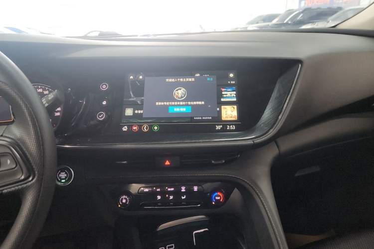 Used Buick Envision 2022 Encore S 552T Two-Wheel Drive Elite Model Audio And AC Panel