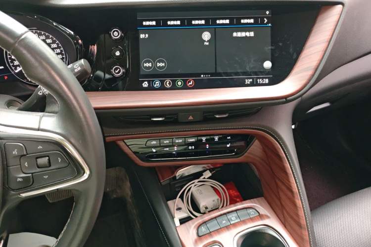 Used Buick Envision 2022 Encore S 552T Two-Wheel-Drive Luxury Model Audio And AC Panel