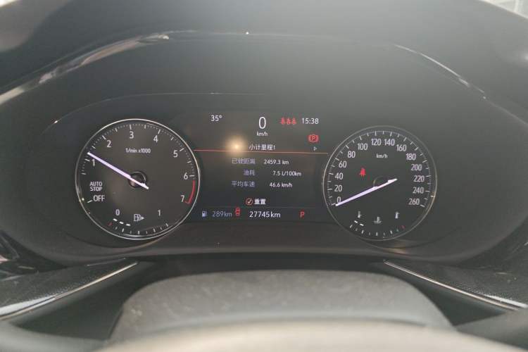 Used Buick Envision 2022 Encore S 552T Two-Wheel-Drive Luxury Model Instrument Cluster