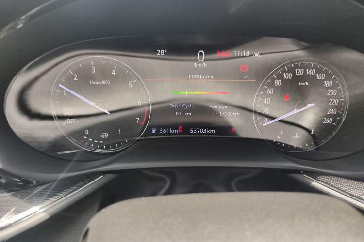 Used Buick Envision 2022 Encore Plus 652T Five-Seat Luxury Model Instrument Cluster