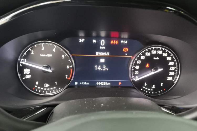 Used Buick Envision 2022 Encore S 552T Two-Wheel-Drive Luxury Model Instrument Cluster
