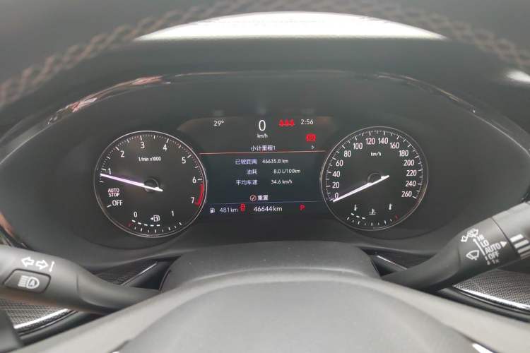 Used Buick Envision 2022 Encore Plus 652T Five-Seat Luxury Model Instrument Cluster
