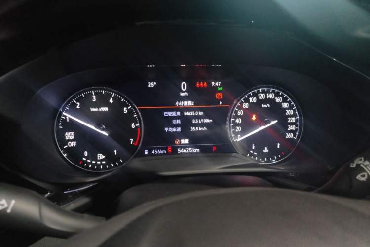 Used Buick Envision 2022 Encore S 552T Two-Wheel Drive Elite Model Instrument Cluster