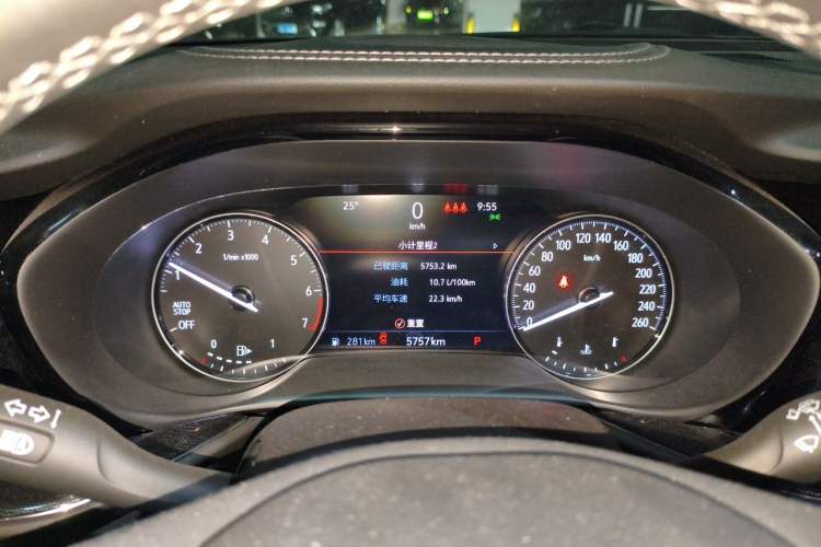 Used Buick Envision 2022 Facelift Encore S 552T Two-Wheel-Drive Luxury Model Instrument Cluster