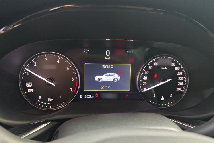 Used Buick Envision 2022 Facelift Encore S 652T Two-Wheel-Drive Luxury Model Instrument Cluster