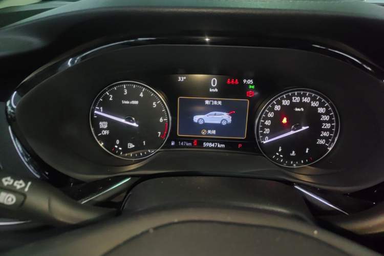 Used Buick Envision 2022 Encore S 652T Two-Wheel-Drive Luxury Model Instrument Cluster