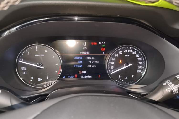 Used Buick Envision 2022 Facelift Encore S 552T Two-Wheel-Drive Luxury Model Instrument Cluster