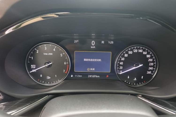 Used Buick Envision 2022 Encore S 552T Two-Wheel-Drive Luxury Model Odometer Close Up