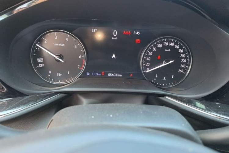 Used Buick Envision 2022 Encore S 552T Two-Wheel-Drive Luxury Model Odometer Close Up