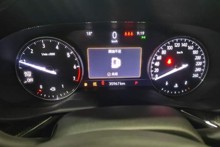 Used Buick Envision 2022 Encore Plus 652T Five-Seat Luxury Model Instrument Cluster