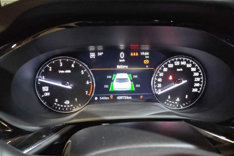 Used Buick Envision 2022 Encore Plus 652T Five-Seat All-Wheel-Drive Luxury Model Instrument Cluster