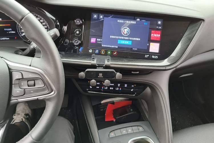 Used Buick Envision 2023 Encore S 552T Two-Wheel Drive Luxury Model Audio And AC Panel