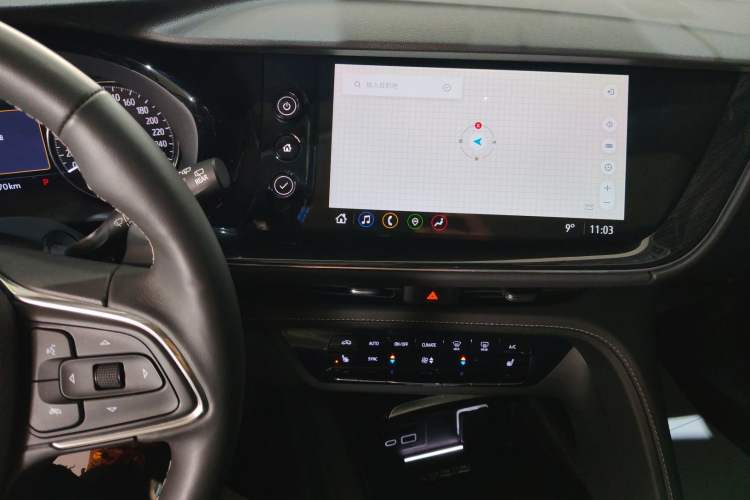 Used Buick Envision 2023 Encore Plus 652T Five-Seat Luxury Model Audio And AC Panel