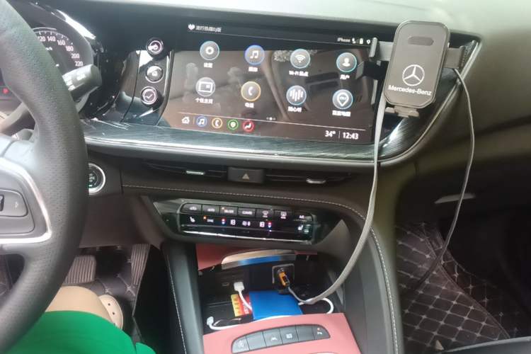 Used Buick Envision 2023 Encore S 552T Two-Wheel Drive Luxury Model Audio And AC Panel