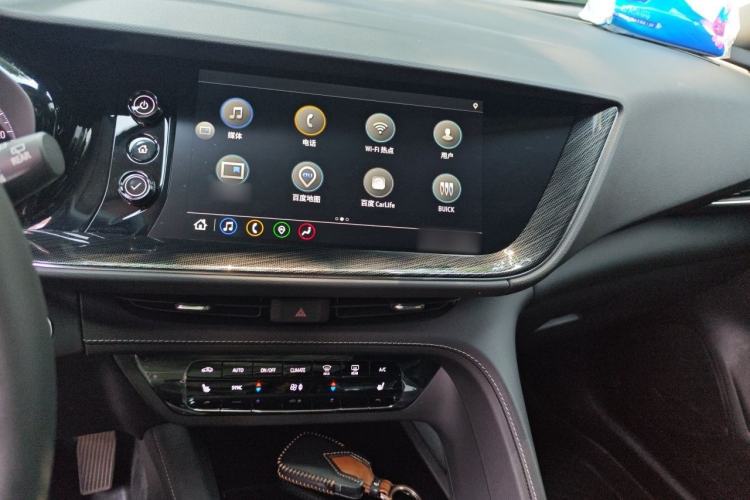 Used Buick Envision 2023 Encore Plus 652T Five-Seat Luxury Model Audio And AC Panel