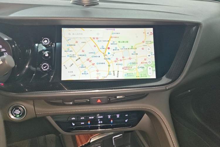 Used Buick Envision 2023 Encore Plus 652T Five-Seat Luxury Model Audio And AC Panel