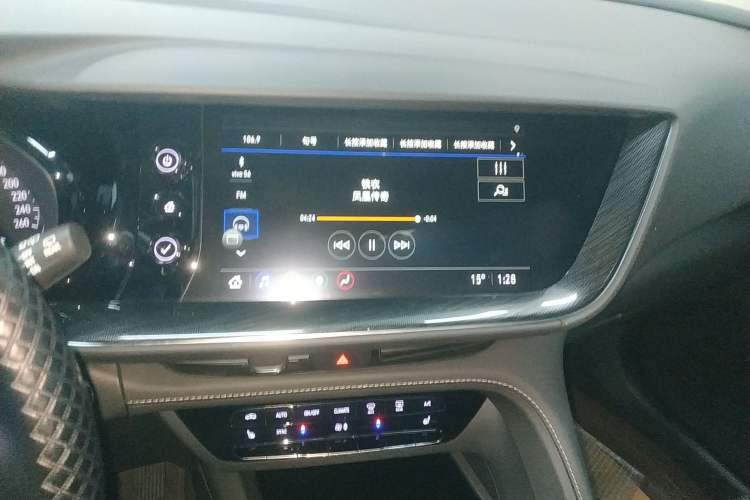 Used Buick Envision 2023 Encore S 552T Two-Wheel Drive Luxury Model Audio And AC Panel