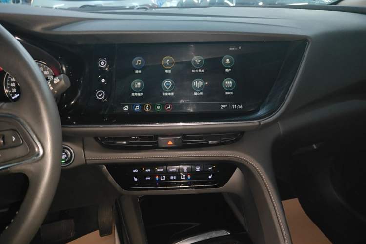 Used Buick Envision 2023 Encore S 552T Two-Wheel Drive Luxury Model Audio And AC Panel