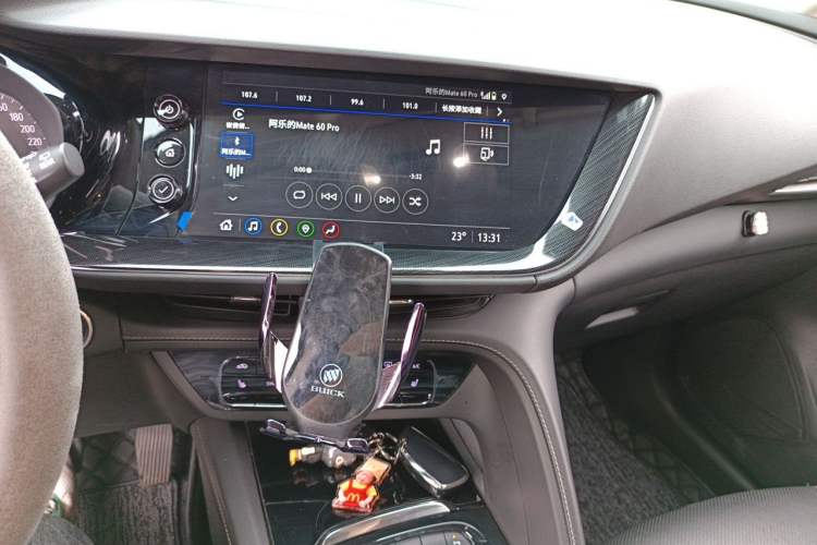 Used Buick Envision 2023 Encore S 552T Two-Wheel Drive Luxury Model Audio And AC Panel