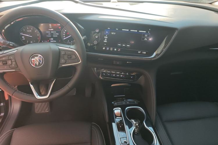 Used Buick Envision 2023 Encore Plus 652T Five-Seat Luxury Model Audio And AC Panel